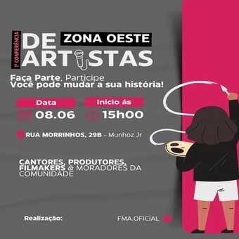  Evento na Zona Oeste de SP profissionaliza artistas da região